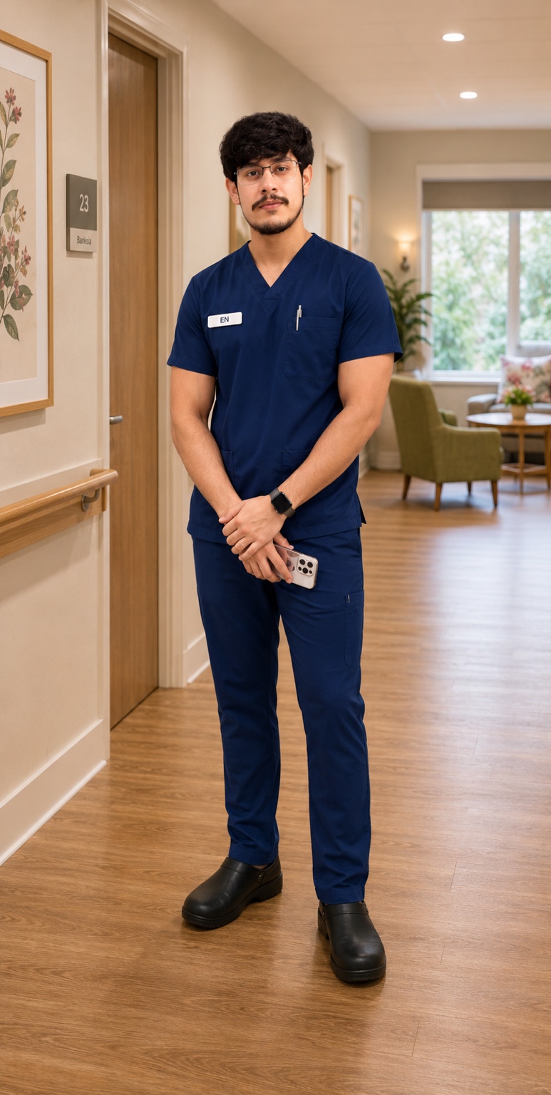 Noraiz Sikandar, Enrolled Nurse